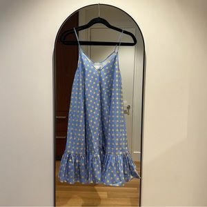 Caroline Constance Poka Dot Mini dress